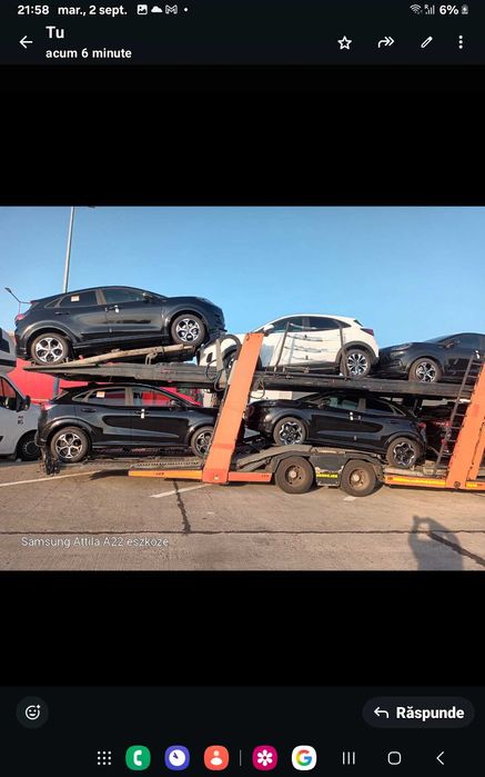 Transportor auto 10 poziții