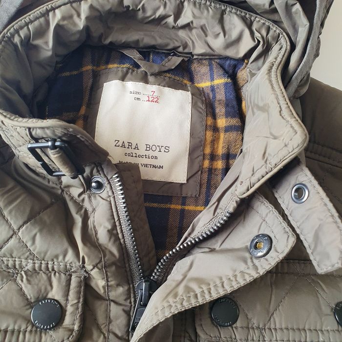 Детско есенно яке ZARA за 7г.-НАМАЛЕНО