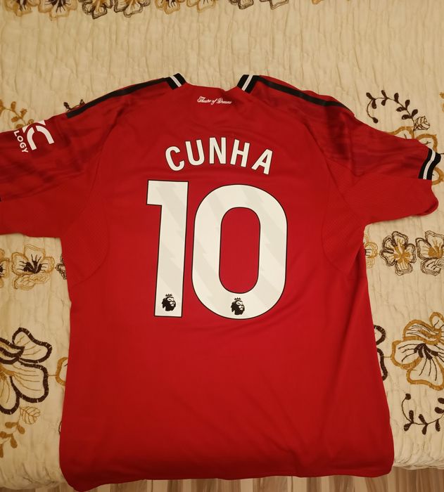 Футболна фланелка Manchester United 2024/2025 – CUNHA #10 (Player Edition), Размер 2XL