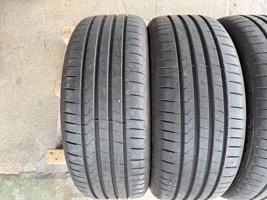 4бр. ОТЛИЧНИ Летни Гуми С Борд 205/50R/17 *HANKOOK* DOT:1723- 6.6мм + 5.9мм