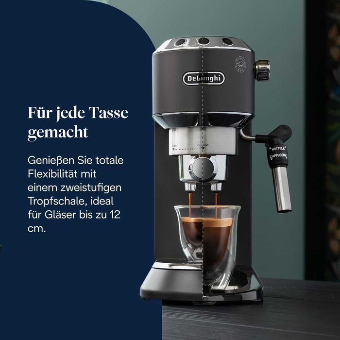 Кафемашина еспресо De'Longhi Dedica Style EC 685.BK Черна