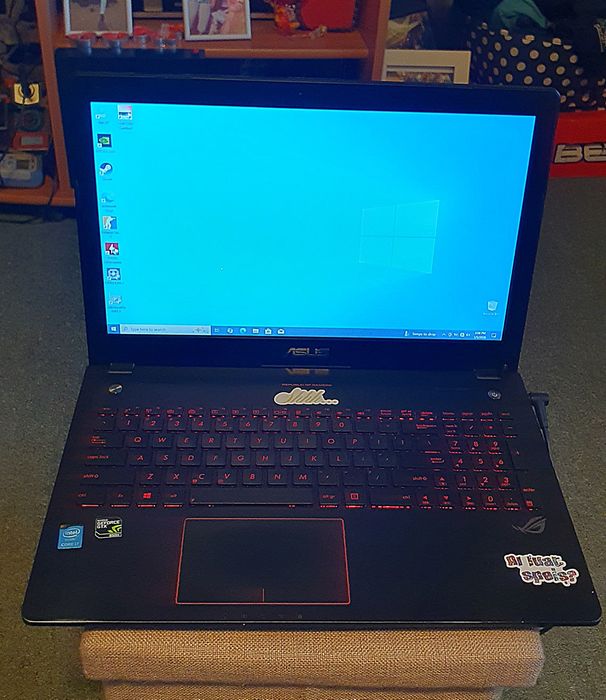 Laptop gaming Asus ROG G56JK I7 GTX850M 12 gb RAM SSD 240 GB