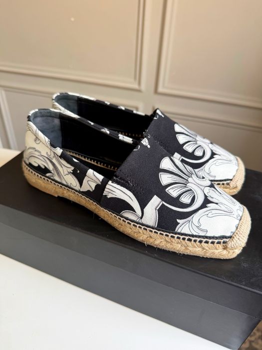 НОВЫЕ эспадрильи люкс бренда VERSACE оригинал!