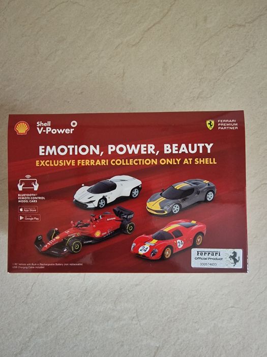 Ексклузивна ФЕРАРИ FERRARI колекция от 4 бр. автомобилчета