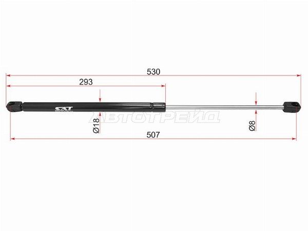 Амортизатор капота Volvo Xc90