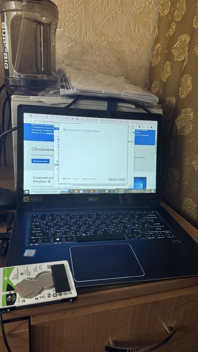 Lenovo Acer swift ноутбук обмен 2/1