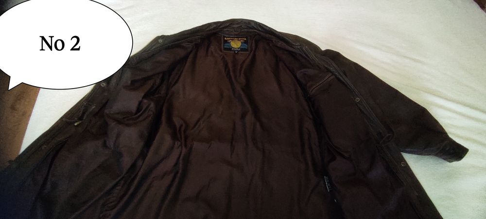 3 бр.мъжки якета естествена кожа