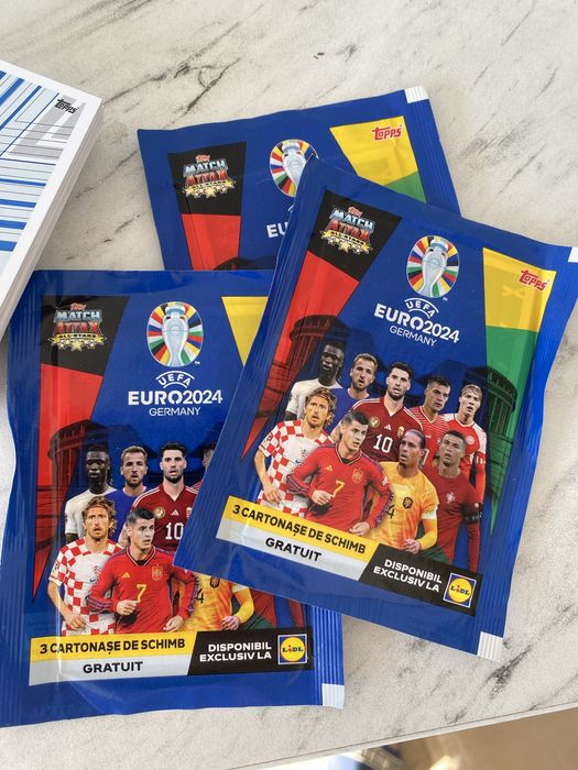 75 cartonase topps Match Attax Lidl