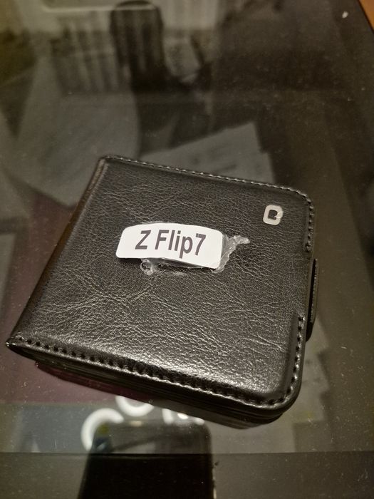 Husă de piele si Folie de sticla  Samsung ZFlip 7