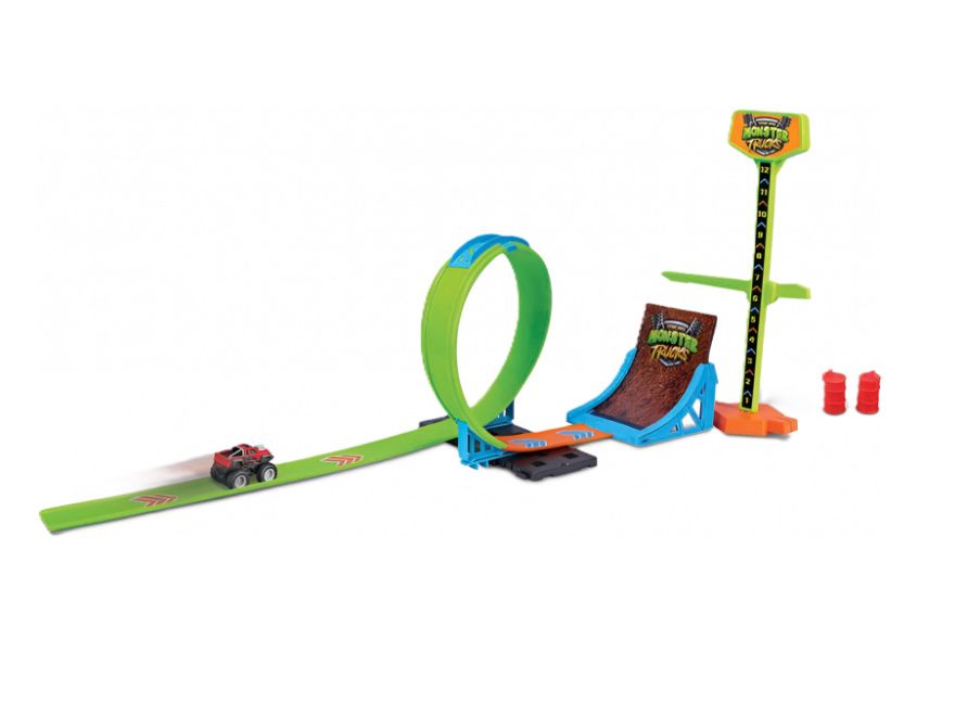 MAISTO Cyber Racers Писта с лупинги Micro Monster Truck