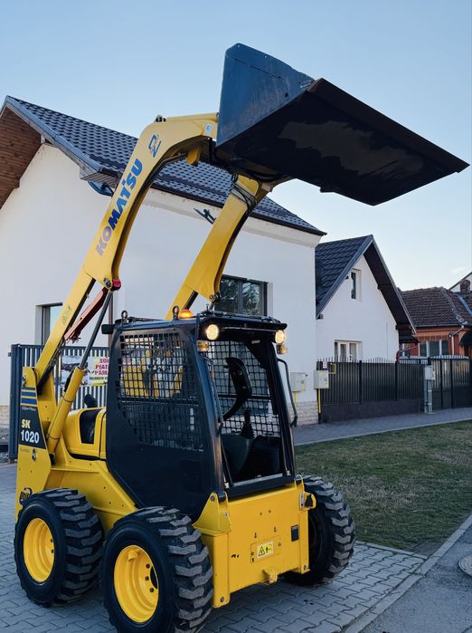 Bobcat,mini incarcator Komatsu SK1020,Tone 3,5 doar 2300 ore .Import