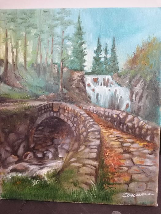 картина масло 25-30 см