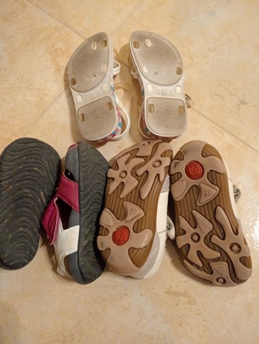 Set sandale copii Nike, elefanten, mărimea 22