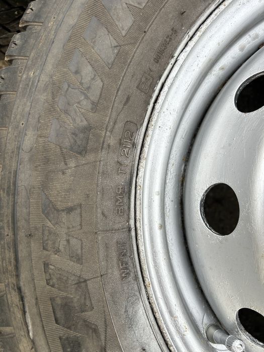 5x118 15 две джанти fiat ducato citroen peugeot 215 70 15С зимни гуми