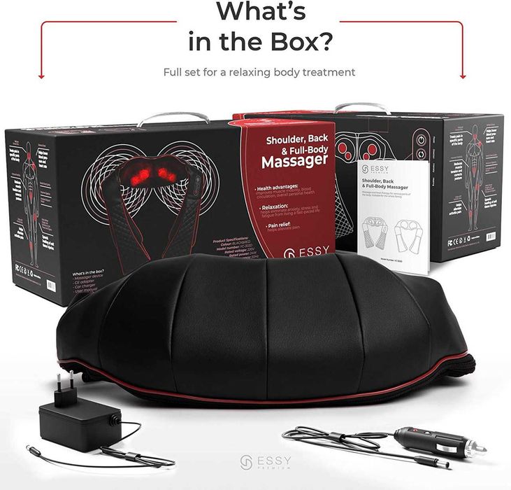 Шиатсу масажор Essy Pain Relaxing Shiatsu Massag