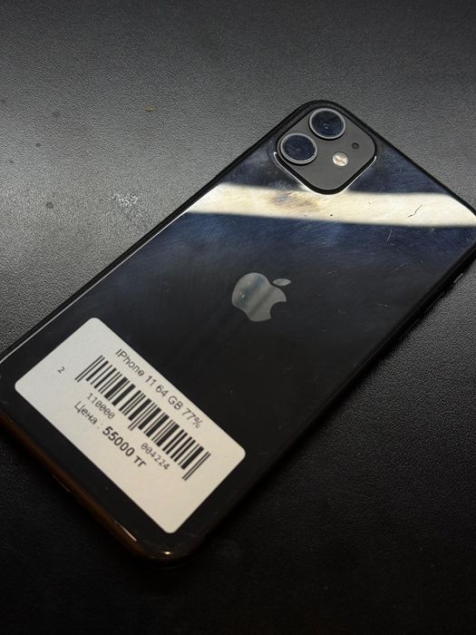 Iphone 11, 64гб, 77% акб, Kaspi 0-0-24