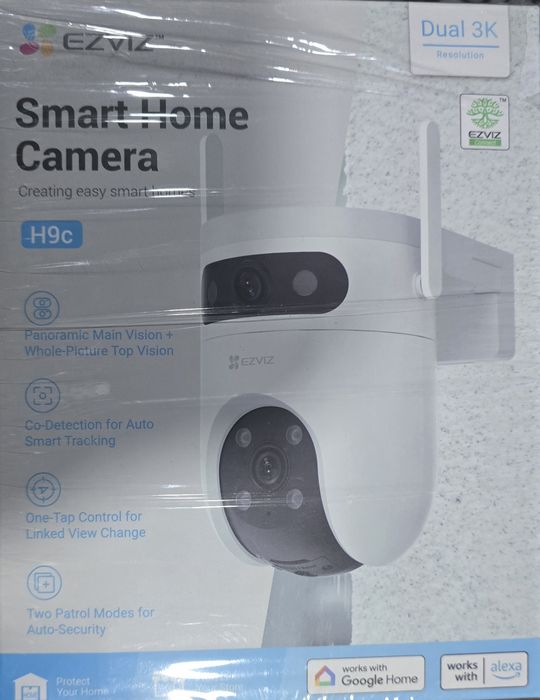 EZVIZ H9c Dual 3K 5MP Wi Fi Kamera | PTZ Kamera | Видеонаблюдения|CCTV
