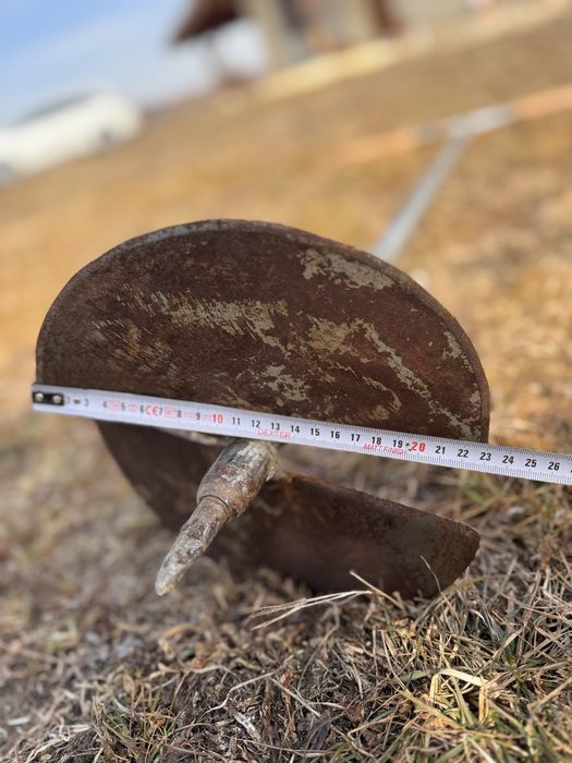 Foreza manuală 230mm, burghiu gropi pamant gradina