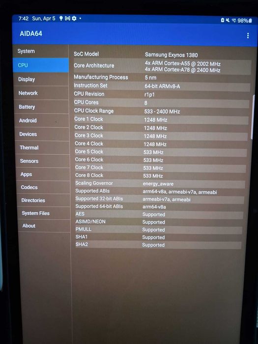 tabletă Samsung Galaxy Tab S9 FE+