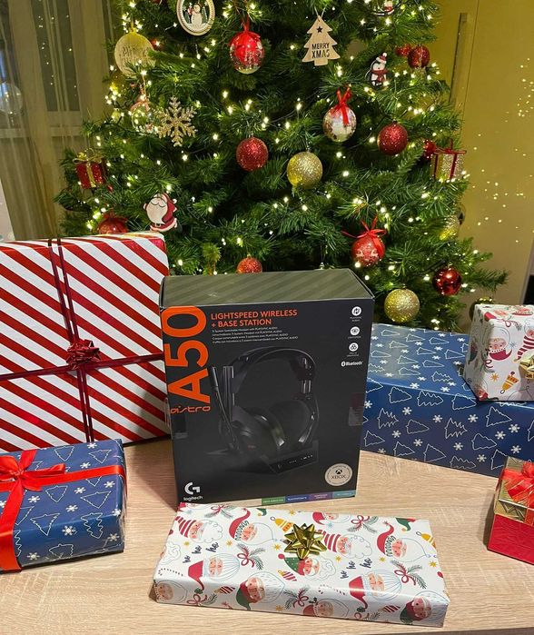 Casti Gaming wireless Logitech Astro A50 Statie incarcare Noi Sigilate