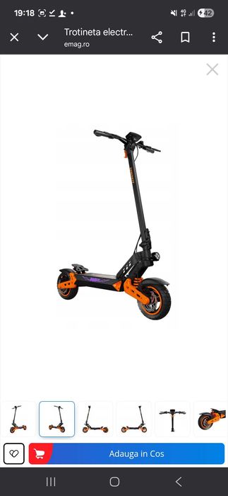 Trotineta electrică Kamikaze k1 Plus