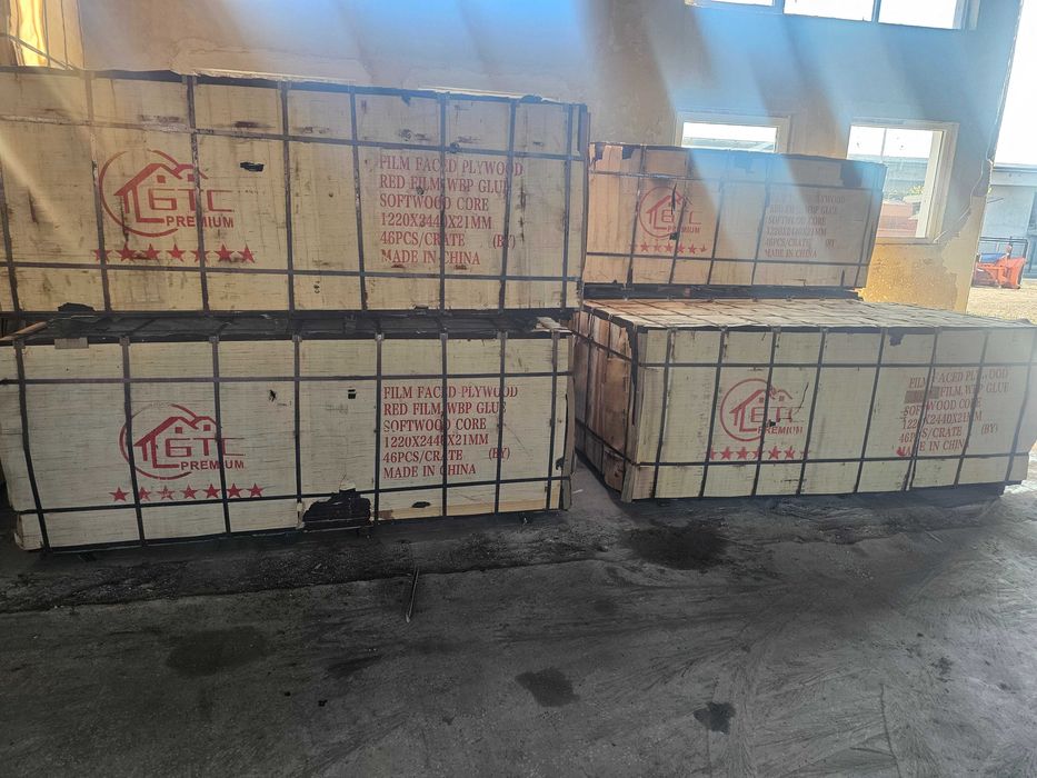 Кофражен шперплат 1220 х 2440 х 20мм и 21мм