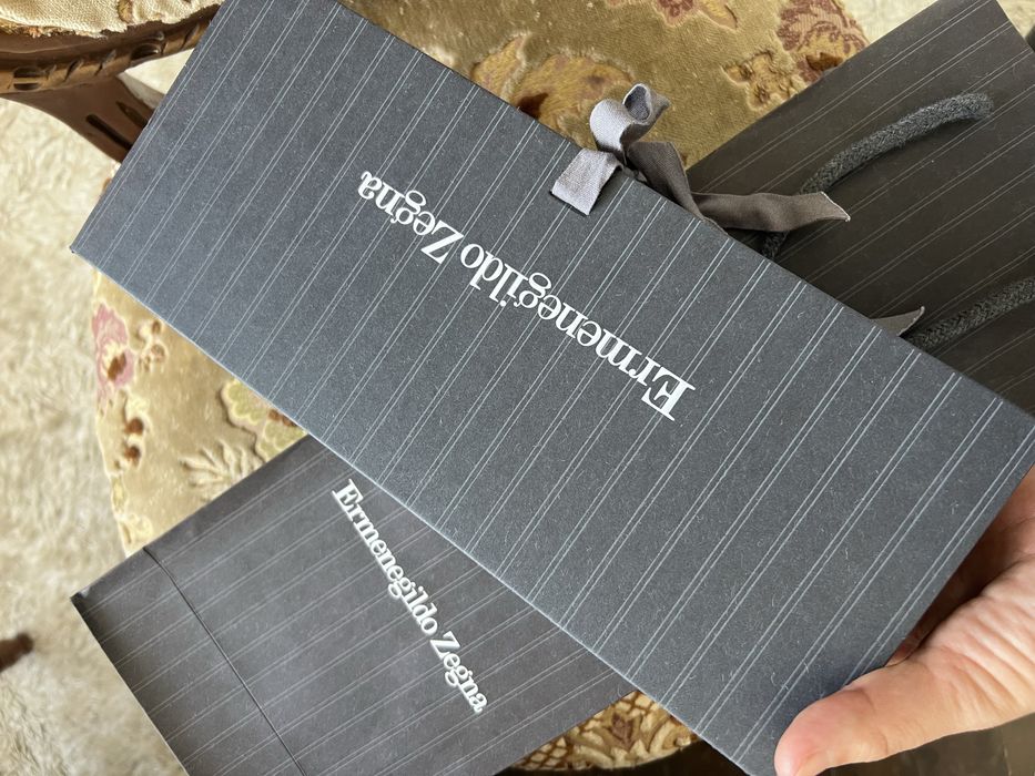 Оригинал Zegna галстугі (жаңа)