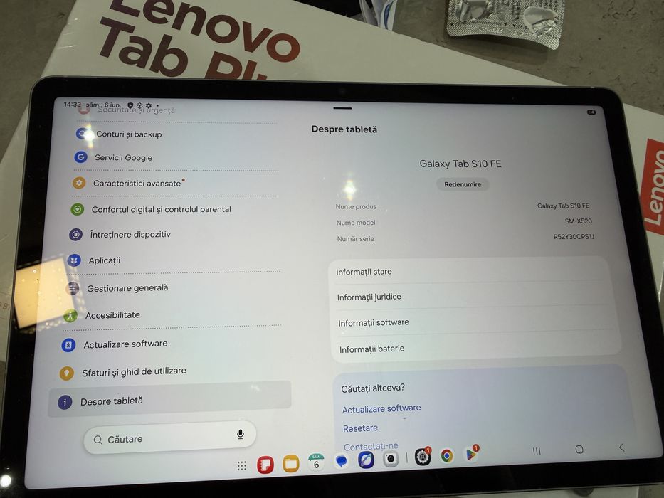 Tableta Samsung S10Fe
