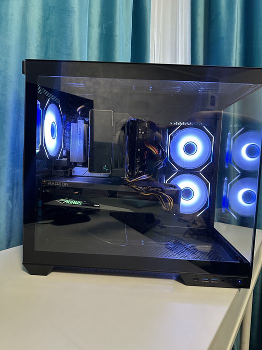 Calculator Gaming AMD Ryzen 5 7600X Placa video RX6750XT  SSD 1TB M2 NVME