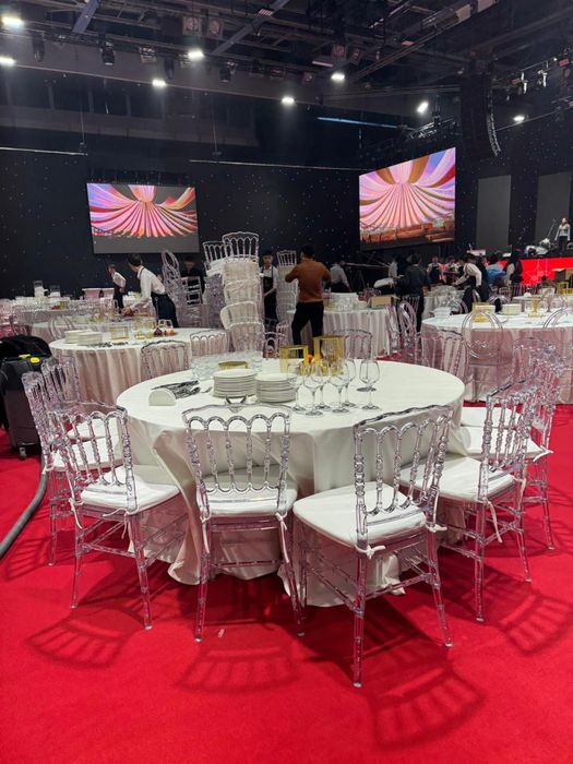 Аренда прозрачных стульев Грейс