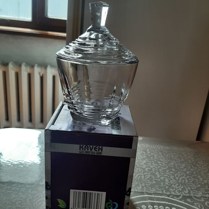 Сахарница новая с коробкой
