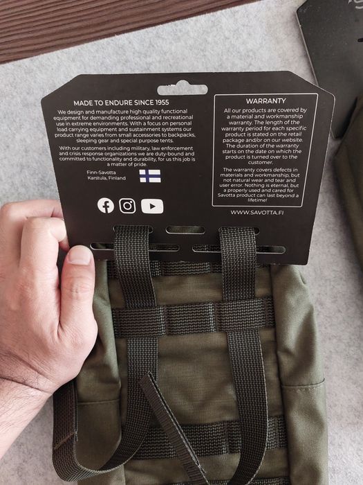 Savotta Side Pouch 4л подсумка