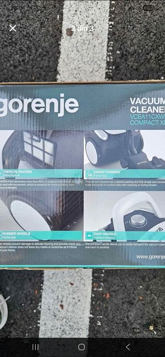 Aspirator Gorenje  A++NOU !!!