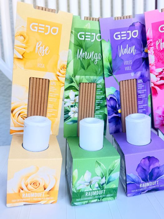 Луксозни Дифузери със Стикчета GEJO Raumduft – Свежест и Стил за Вашия Дом