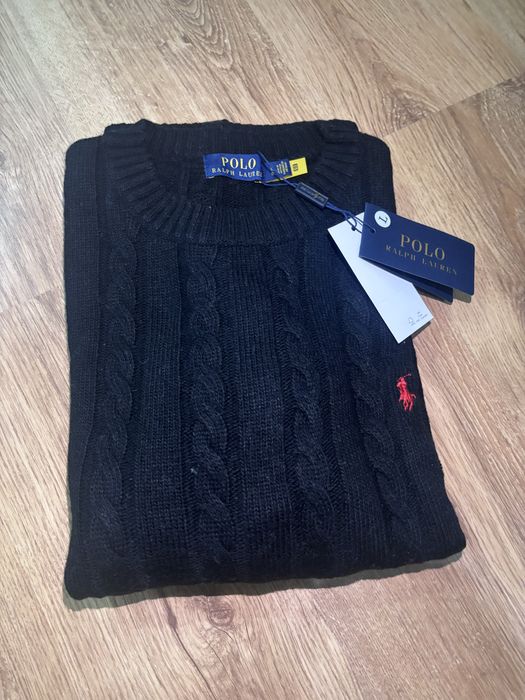 Блузи Ralph Lauren knitted бяло и черно