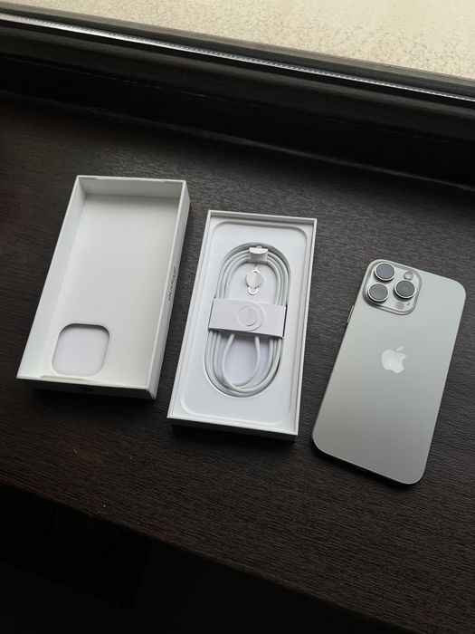 iPhone 16 Pro Max 512GB White Titanium | Идеальное состояние