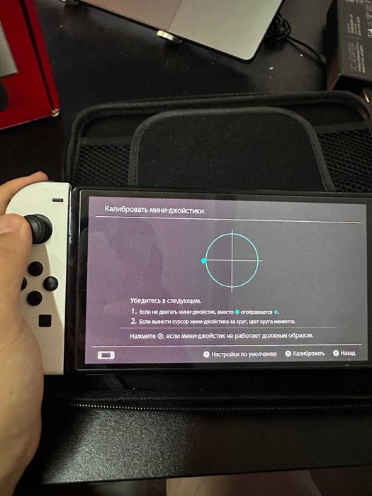 Switch OLED не прошитый + sd 256gb