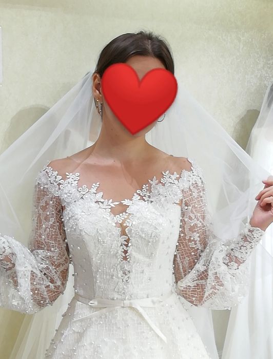 Продам эксклюзивное свадебное платье
