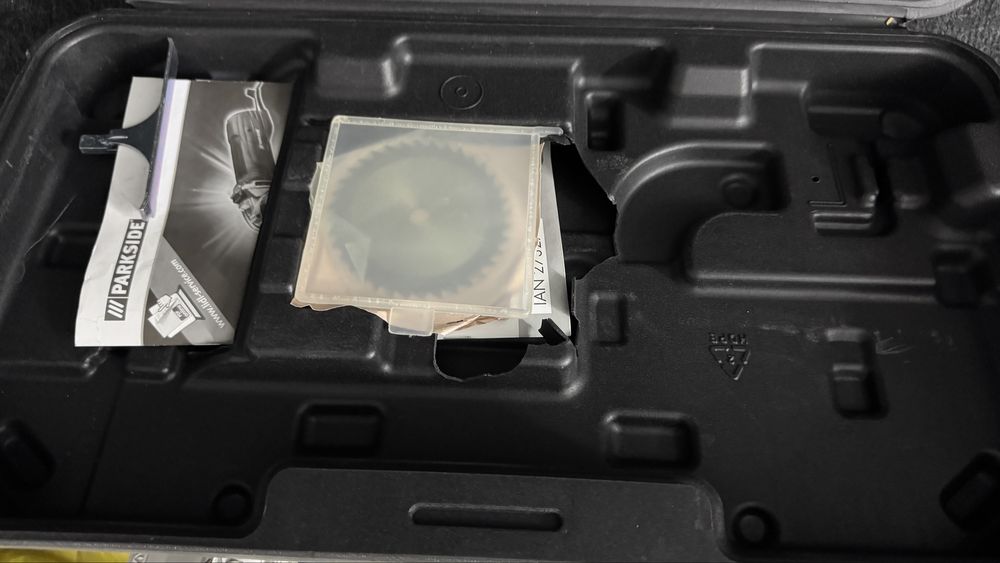 Mini fierastrau circular Parkside PTS500 A1