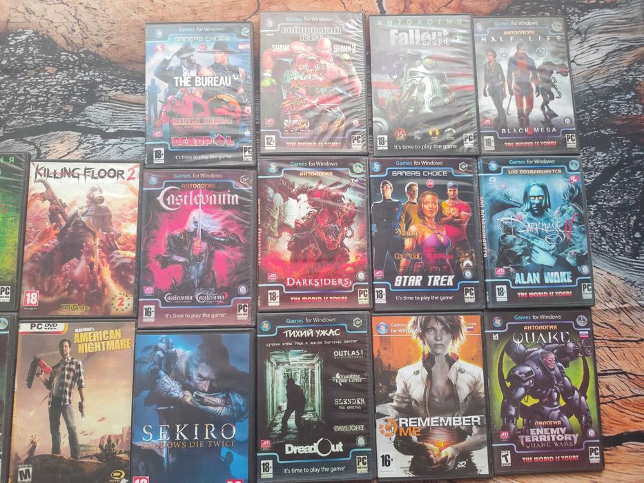 Игровые диски для компьютера