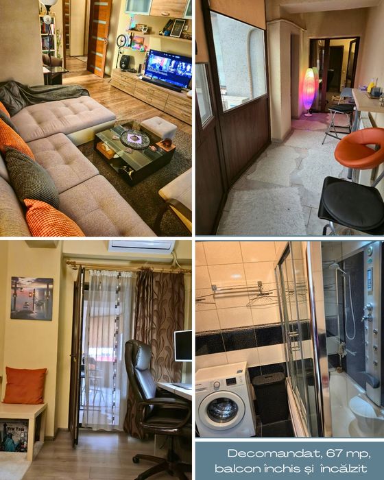 Metrou BRANCOVEANU,  2 camere, decomandat, SPATIOS, mobilat, bloc nou