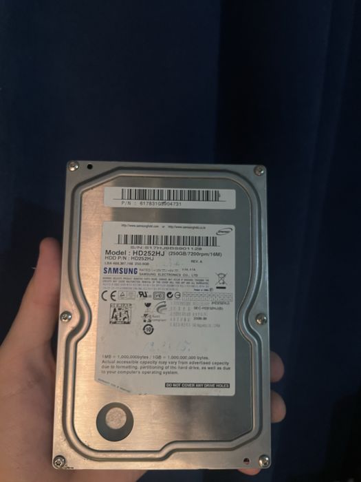 жесткий диск Samsung 250gb