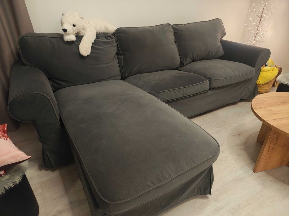 Canapea Ikea Ektorp 3 locuri + sezlong