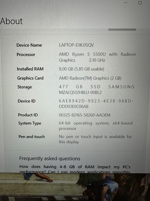Лаптоп Lenovo IdeaPad 3