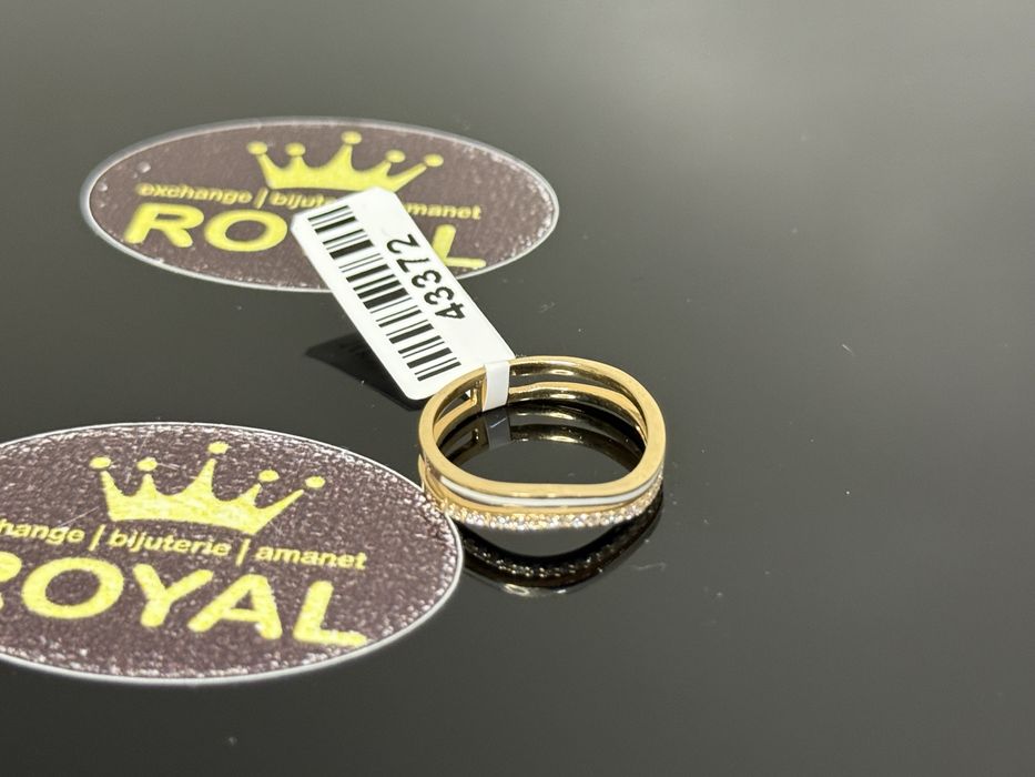 Bijuteria ROYAL : Inel AUR 14K NOU / 1.79 GR