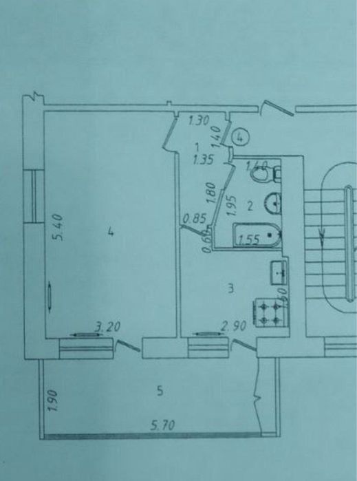 1-ка. Юнусабад 4. 1в2/2/4. Кирпич.