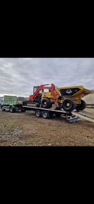 Prestări servicii Excavări demolari sapaturi excavator dumper bobcat