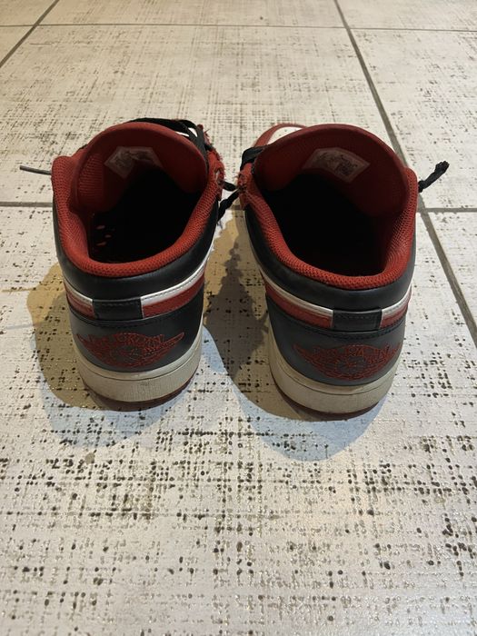 Nike Air Jordan 1 Low “Gym Red / White-Black”