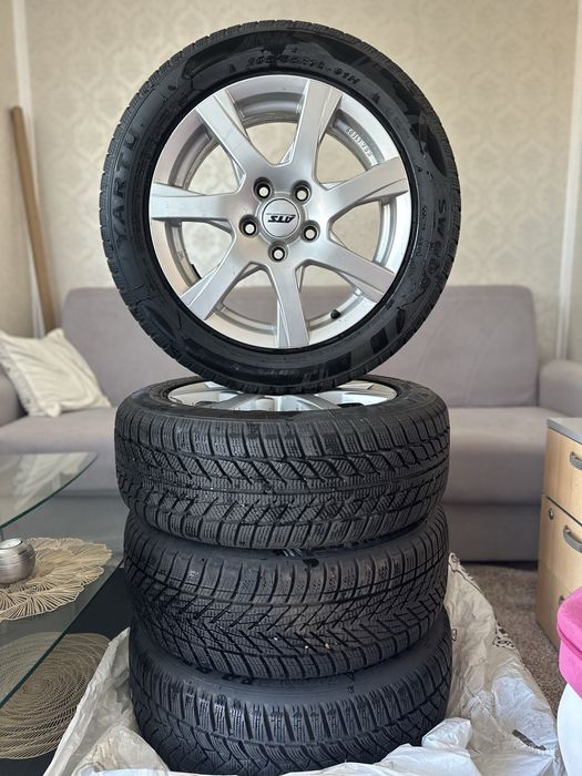Set jante 5X112 Cauciucuricuri 205/55  R16  iarnă Dot 2024