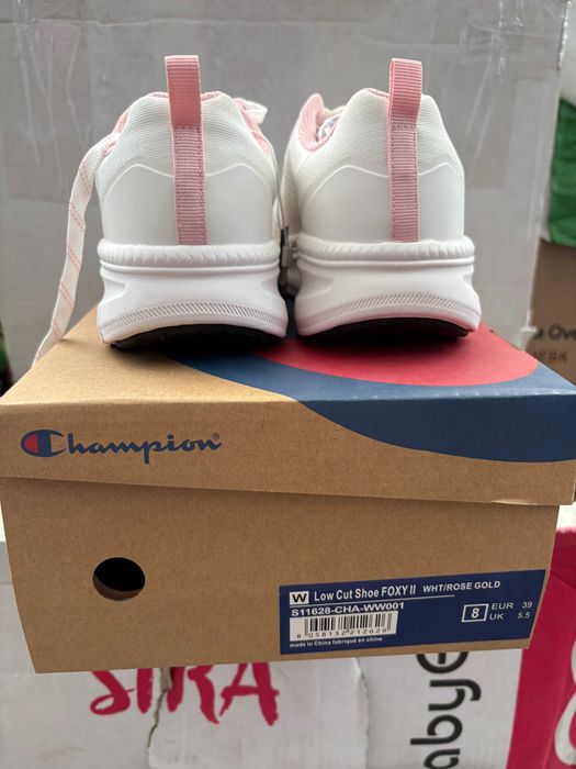 Champion Foxy II – НОВИ с кутия, бяло/розово дамски маратонки, 38 / 38.5 / 39